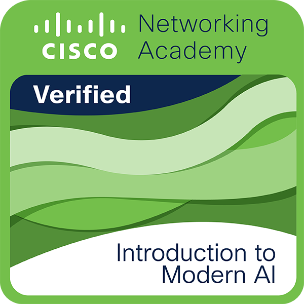 Cisco Networking Academy Introduction to Modern AI credential
